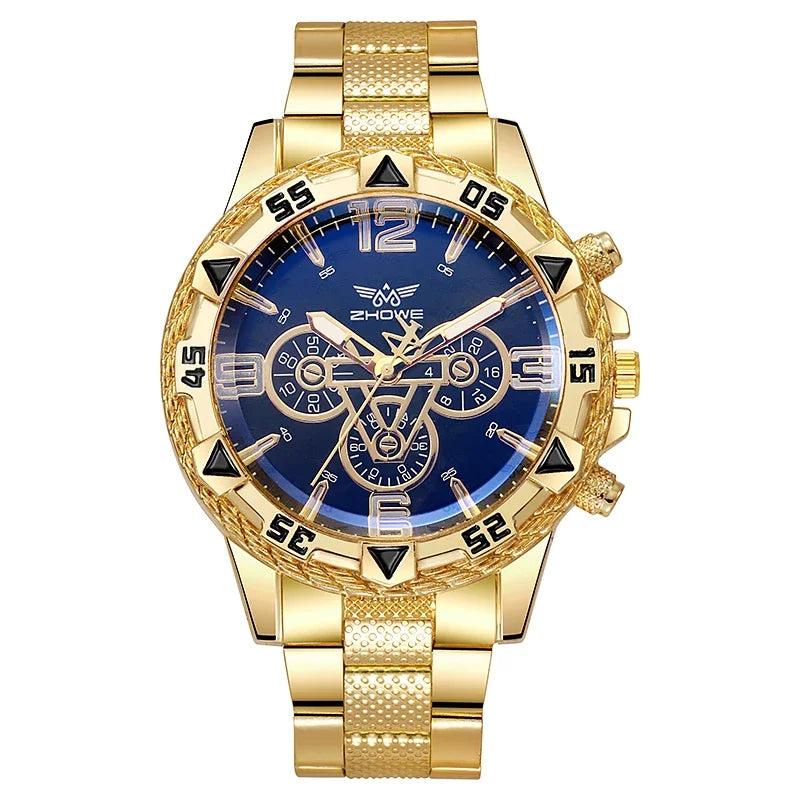Classic Business Quartz Watch – Waterproof Stainless Steel Men's Watch