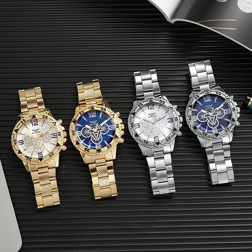 Classic Business Quartz Watch – Waterproof Stainless Steel Men's Watch
