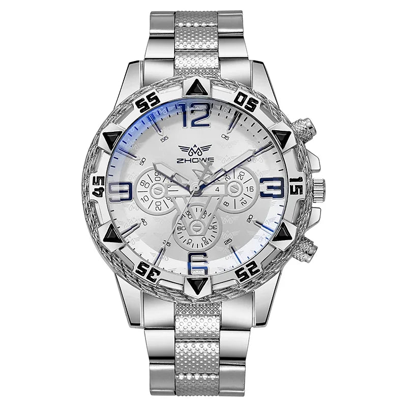 Classic Business Quartz Watch – Waterproof Stainless Steel Men's Watch