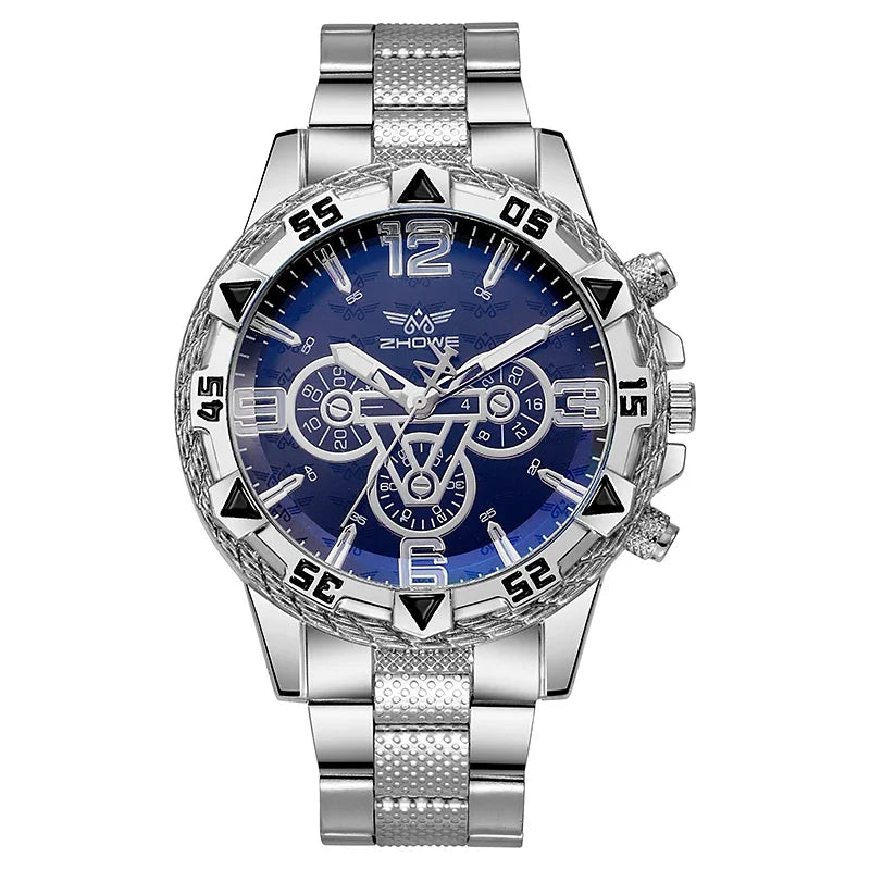 Classic Business Quartz Watch – Waterproof Stainless Steel Men's Watch